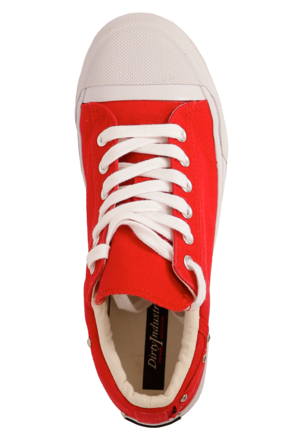 Zapatilla Lona Roja Baja UNISEX - Imagen 5