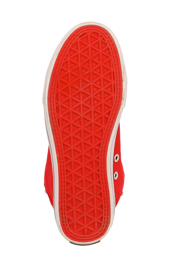 Zapatilla Lona Roja Baja UNISEX - Imagen 6