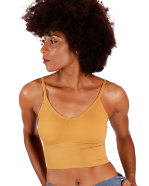 POLERA MUJER HR-026 MOSTAZA