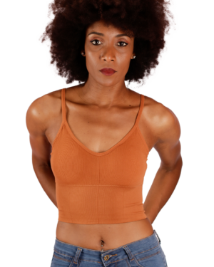 POLERA MUJER HR-026NARANJO