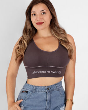 POLERA MUJER PURPURA  HR-028