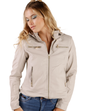CHAQUETA MUJER  CH607BEIGE