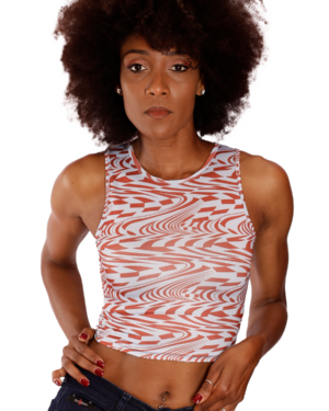 POLERA MUJER HR011CAFE
