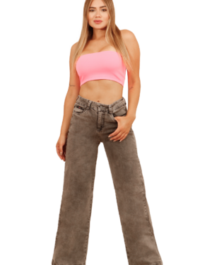 JEANS MUJER WIDE LEG JE3905G