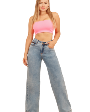 JEANS MUJER WIDE LEG JE3905C