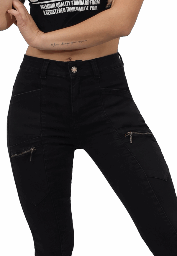 JEANS PITILLO NEGRO MUJER JE3920N - Imagen 3
