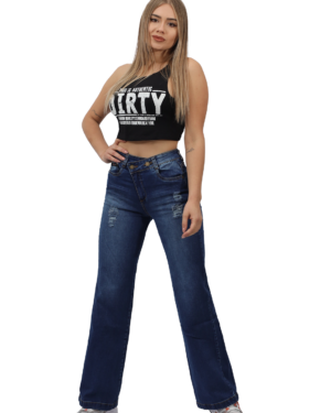 JEANS MUJER FLARE JE3918A