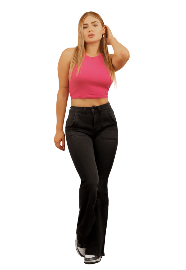 JEANS MUJER FLARE JE3914N