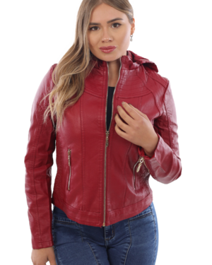 CHAQUETA MUJER CH102ROJO