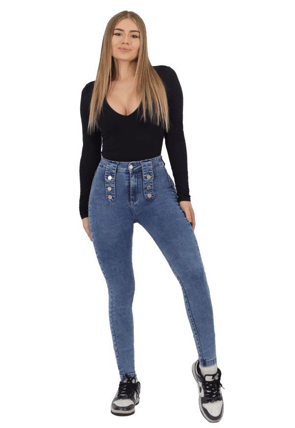JEANS MUJER PITILLO JE4055C