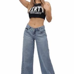 JEANS MUJER WIDE LEG JE4012C