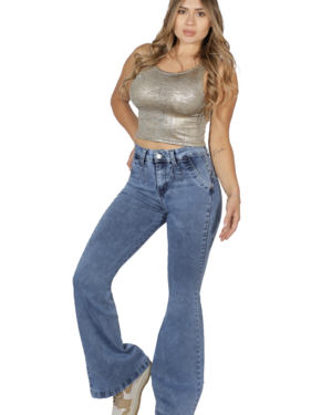JEANS MUJER FLARE JE3911C