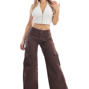 JEANS MUJER CARGO JE3278CA