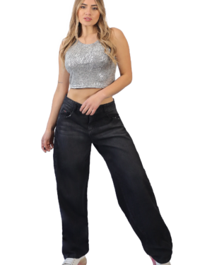 JEANS WIDE LEG MUJER JE4030N