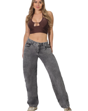 JEANS WIDE LEG MUJER JE4030GC