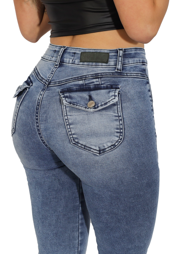 JEANS MUJER FLARE JE3914C - Imagen 2