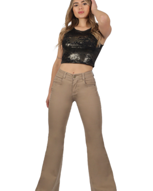 JEANS MUJER FLARE JE4107BE