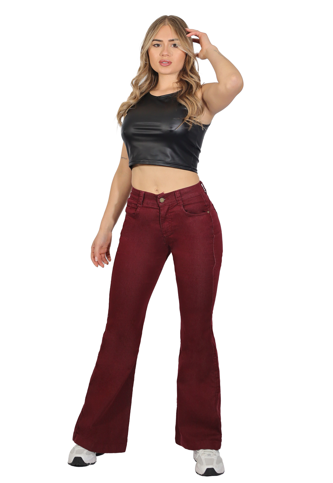 JEANS MUJER FLARE JE4107BU