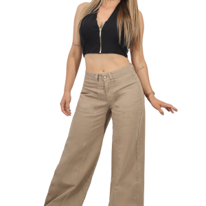 JEANS CARGO MUJER JE4028BE