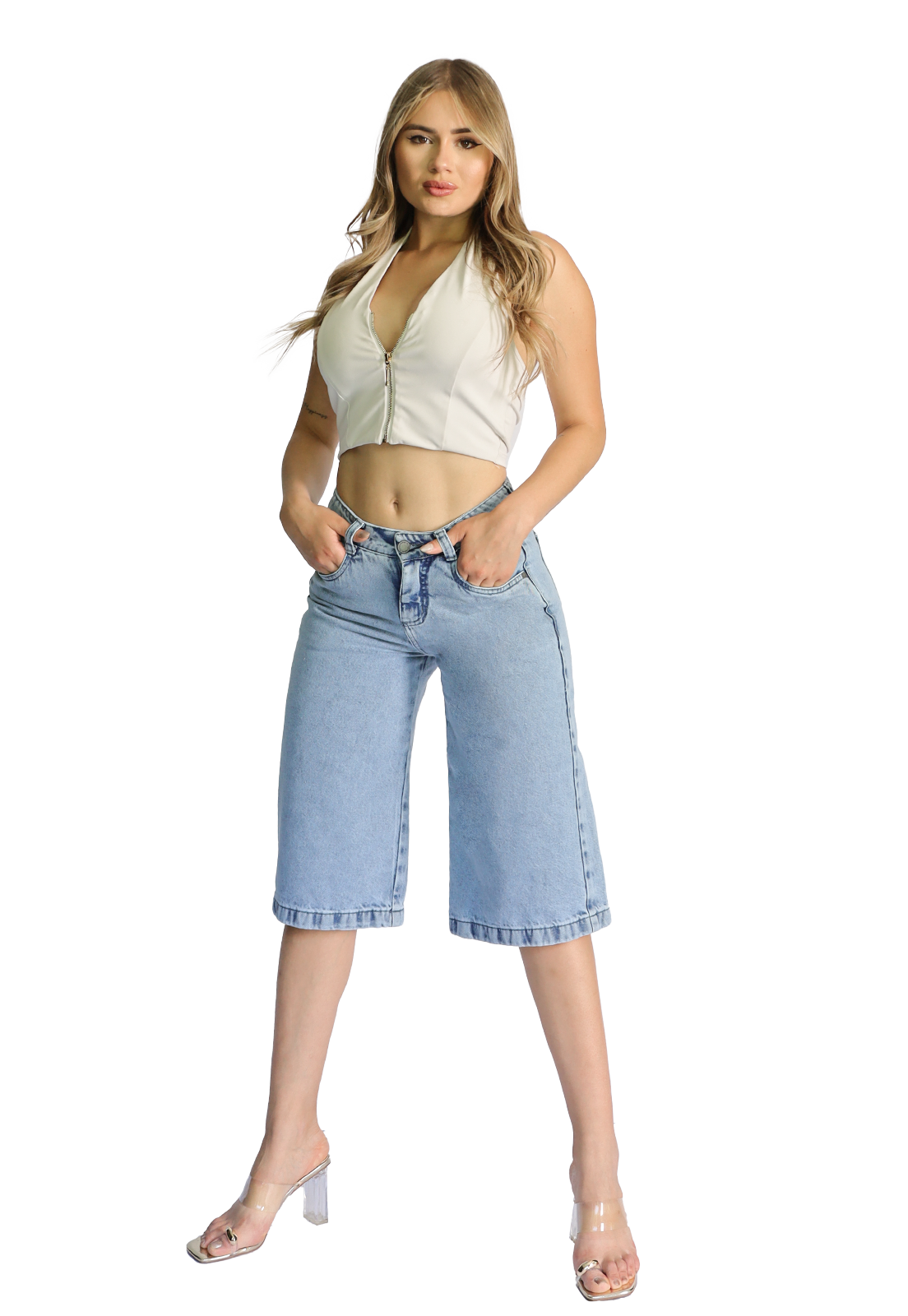 JEANS BERMUDAS MUJER JE4110C