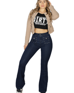 JEANS MUJER AZUL JE4223A